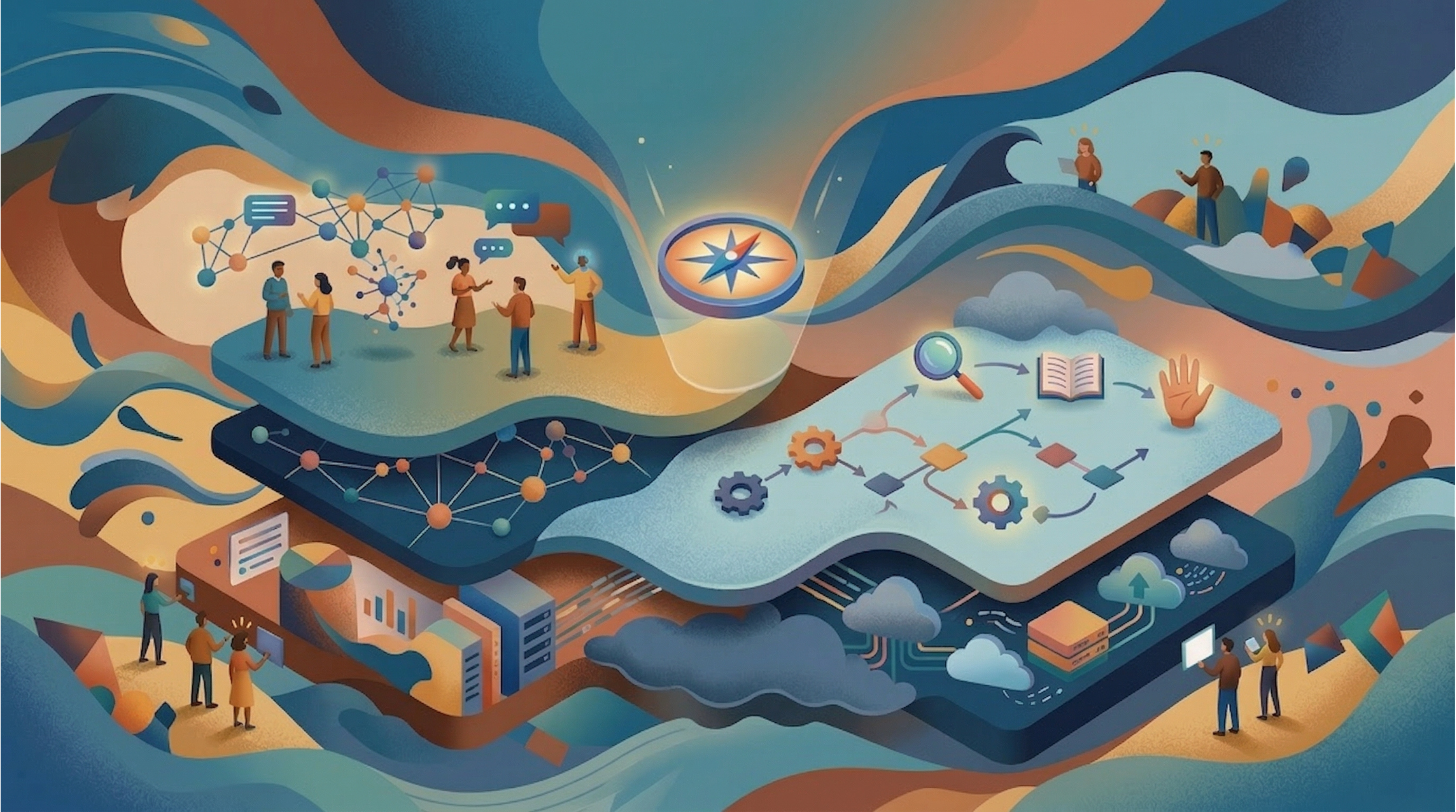 O Futuro da IA Não É Um Oráculo Único, Mas Uma Arquitetura Plural